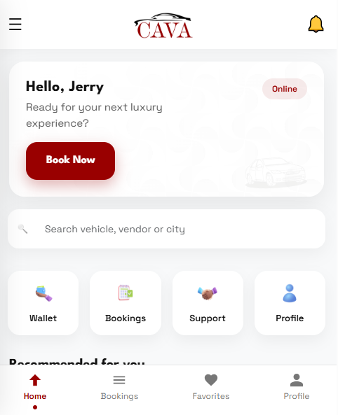 CAVA Mobile App